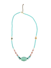 Tibetische Halskette aus Türkis