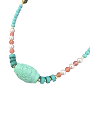 Tibetische Halskette aus Türkis