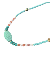 Tibetische Halskette aus Türkis