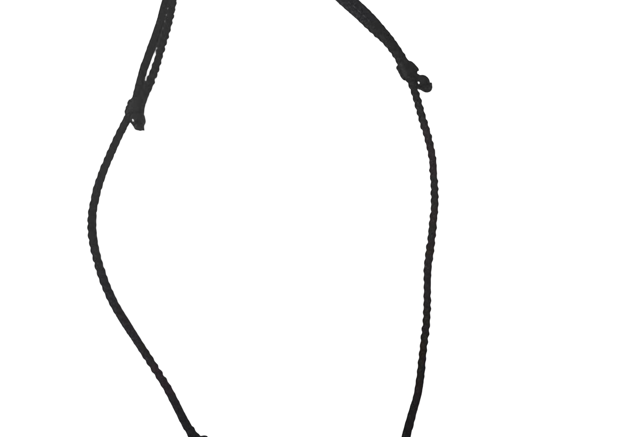 Tibetische Halskette mit Dzi-Stein