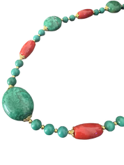 Tibetische Halskette aus Türkis