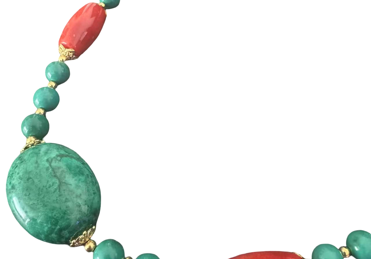 Tibetische Halskette aus Türkis