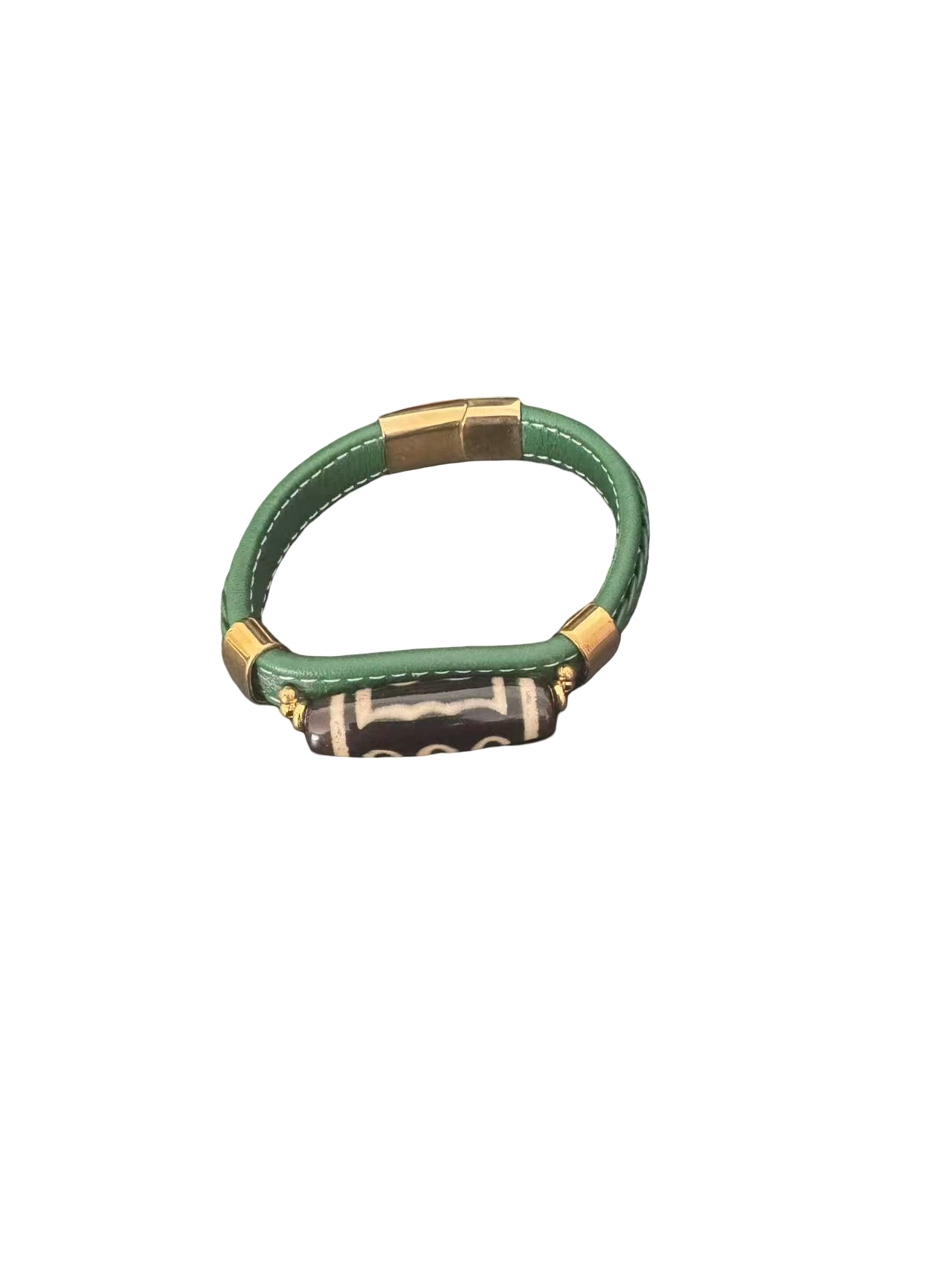 Tibetisches Armband mit Dzi-Stein