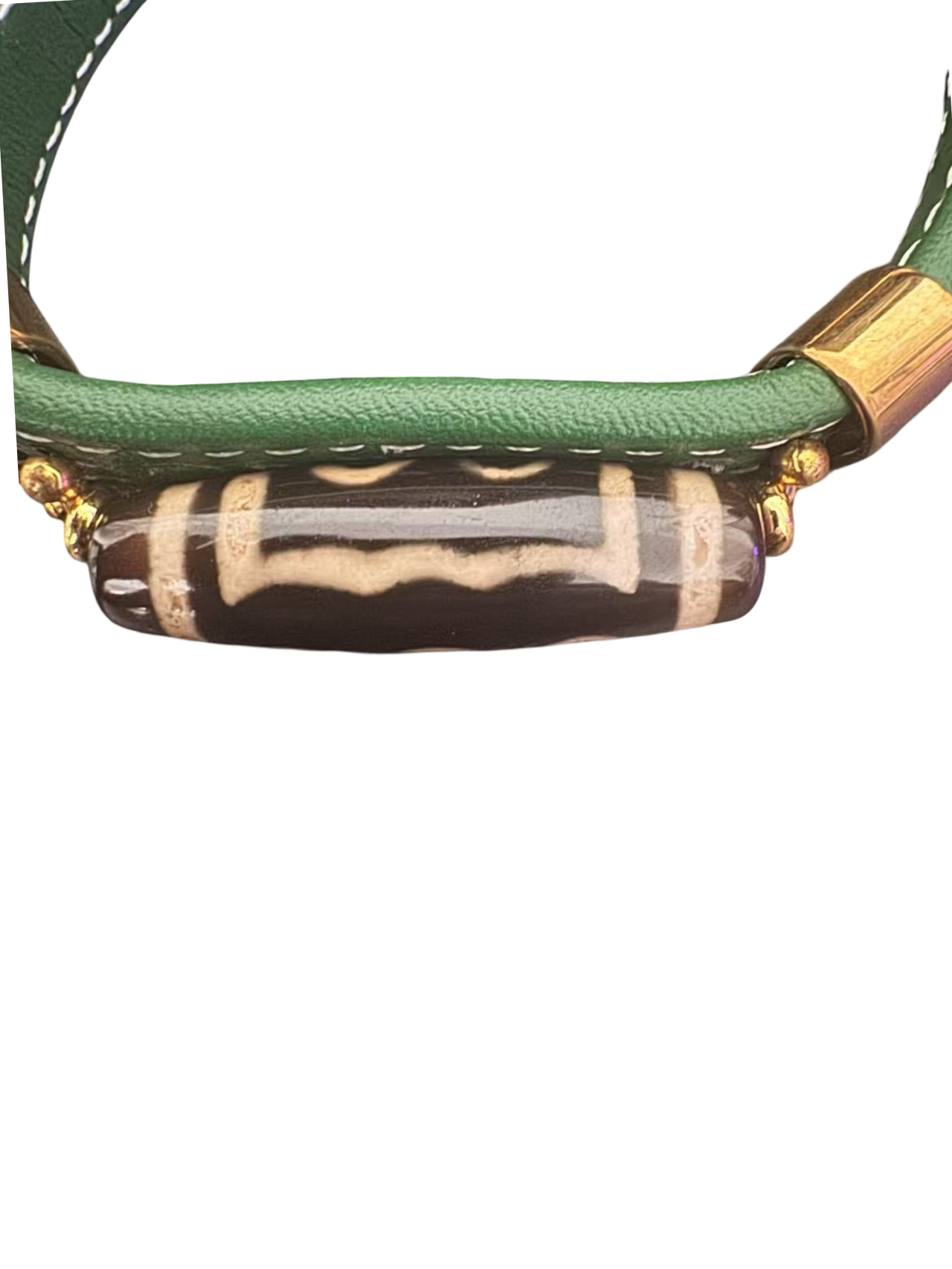 Tibetisches Armband mit Dzi-Stein