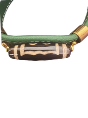 Tibetisches Armband mit Dzi-Stein