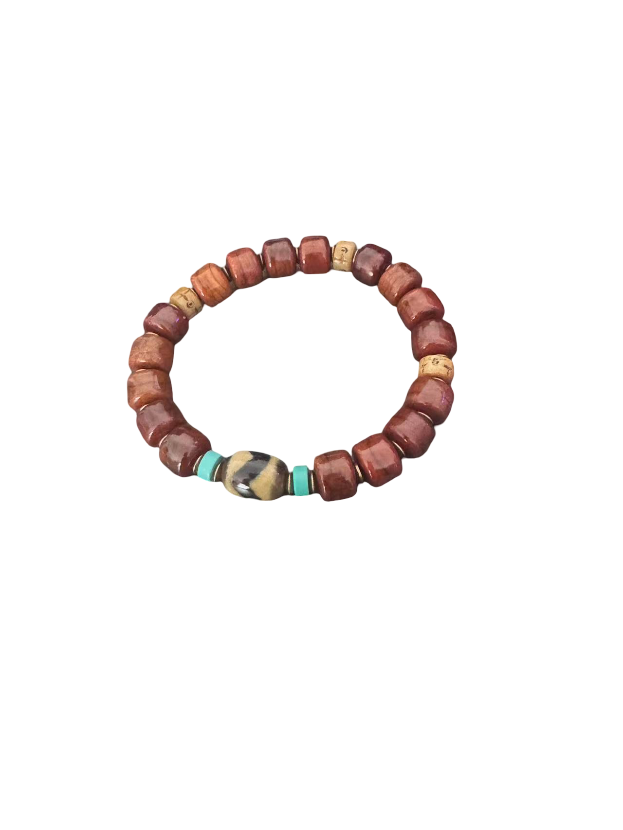 Details für Tibetisches Armband aus Knochenperlen – Handgefertigt (2 Varianten) ansehen Tibetisches Armband aus Knochenperlen