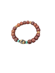 Details für Tibetisches Armband aus Knochenperlen – Handgefertigt (2 Varianten) ansehen Tibetisches Armband aus Knochenperlen