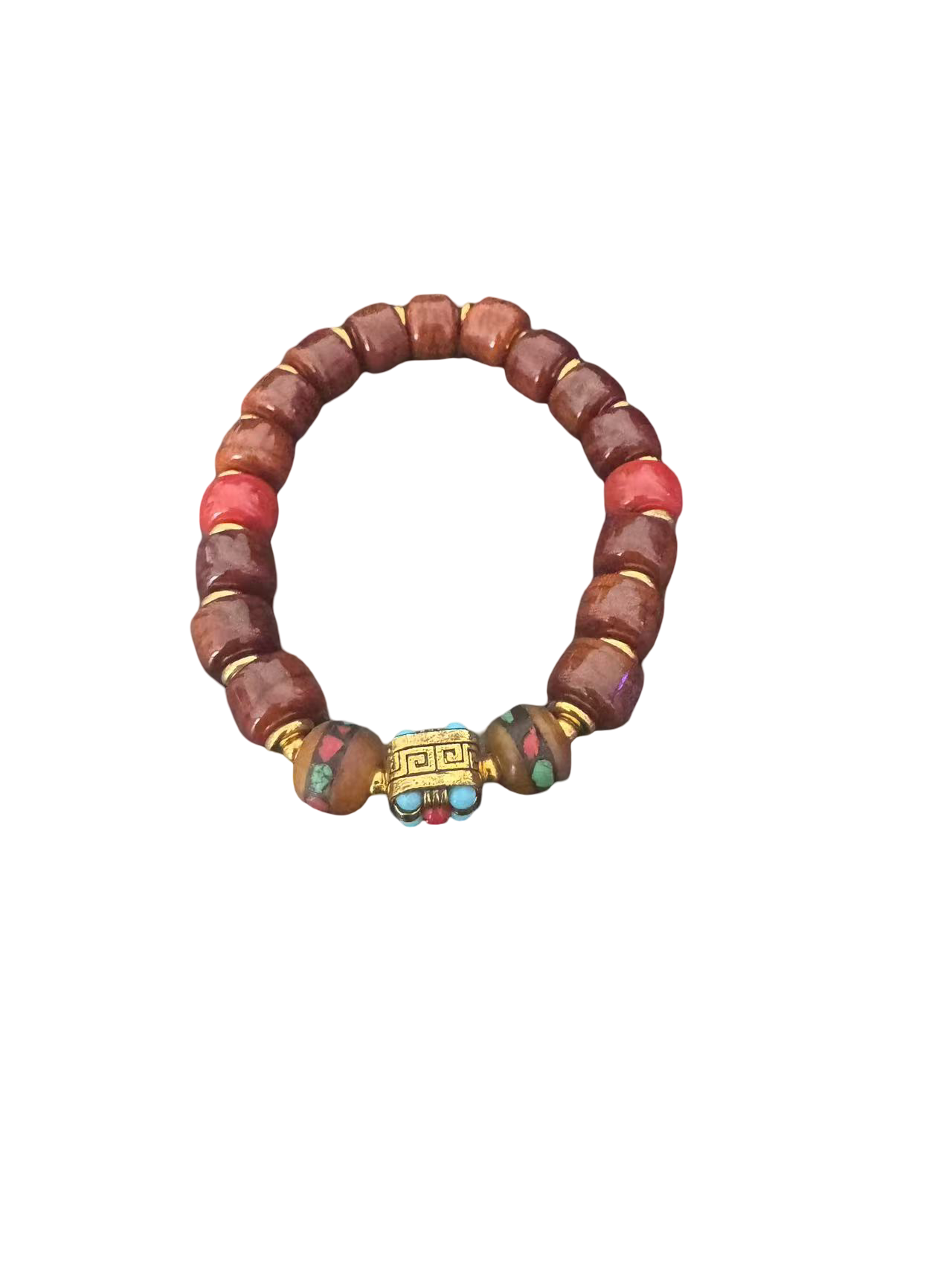 Details für Tibetisches Armband aus Knochenperlen – Handgefertigt (2 Varianten) ansehen Tibetisches Armband aus Knochenperlen