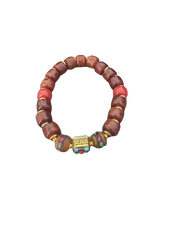 Details für Tibetisches Armband aus Knochenperlen – Handgefertigt (2 Varianten) ansehen Tibetisches Armband aus Knochenperlen