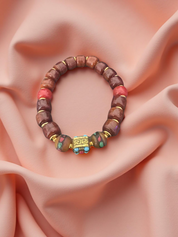 Details für Tibetisches Armband aus Knochenperlen – Handgefertigt (2 Varianten) ansehen Tibetisches Armband aus Knochenperlen