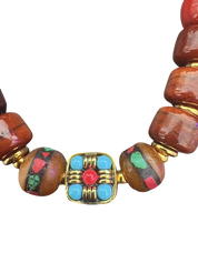 Details für Tibetisches Armband aus Knochenperlen – Handgefertigt (2 Varianten) ansehen Tibetisches Armband aus Knochenperlen