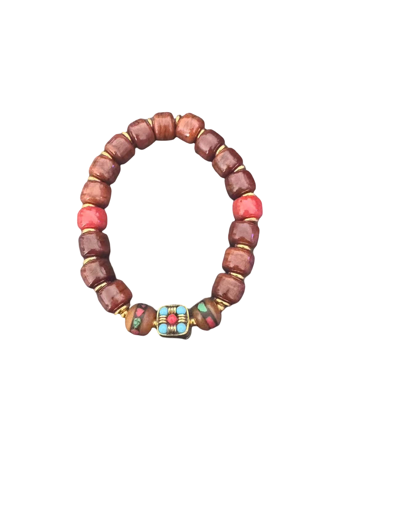 Details für Tibetisches Armband aus Knochenperlen – Handgefertigt (2 Varianten) ansehen Tibetisches Armband aus Knochenperlen