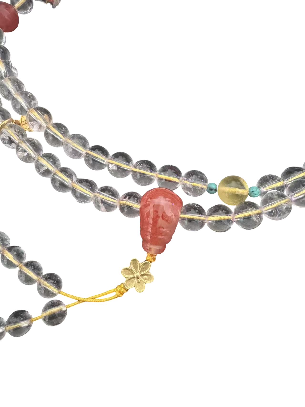 Tibetisches Mala-Armband aus Kristall