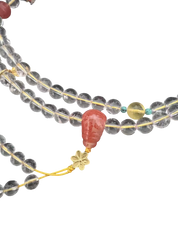 Tibetisches Mala-Armband aus Kristall