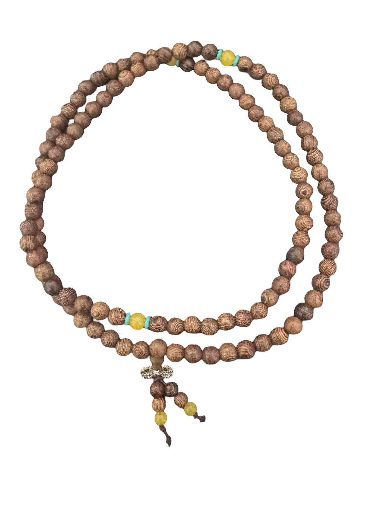 Mala-Armband aus Hühnerflügelholz – 108 Perlen | Himalaya Secret