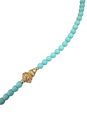 Tibetische Halskette aus Türkis – Handgefertigt details