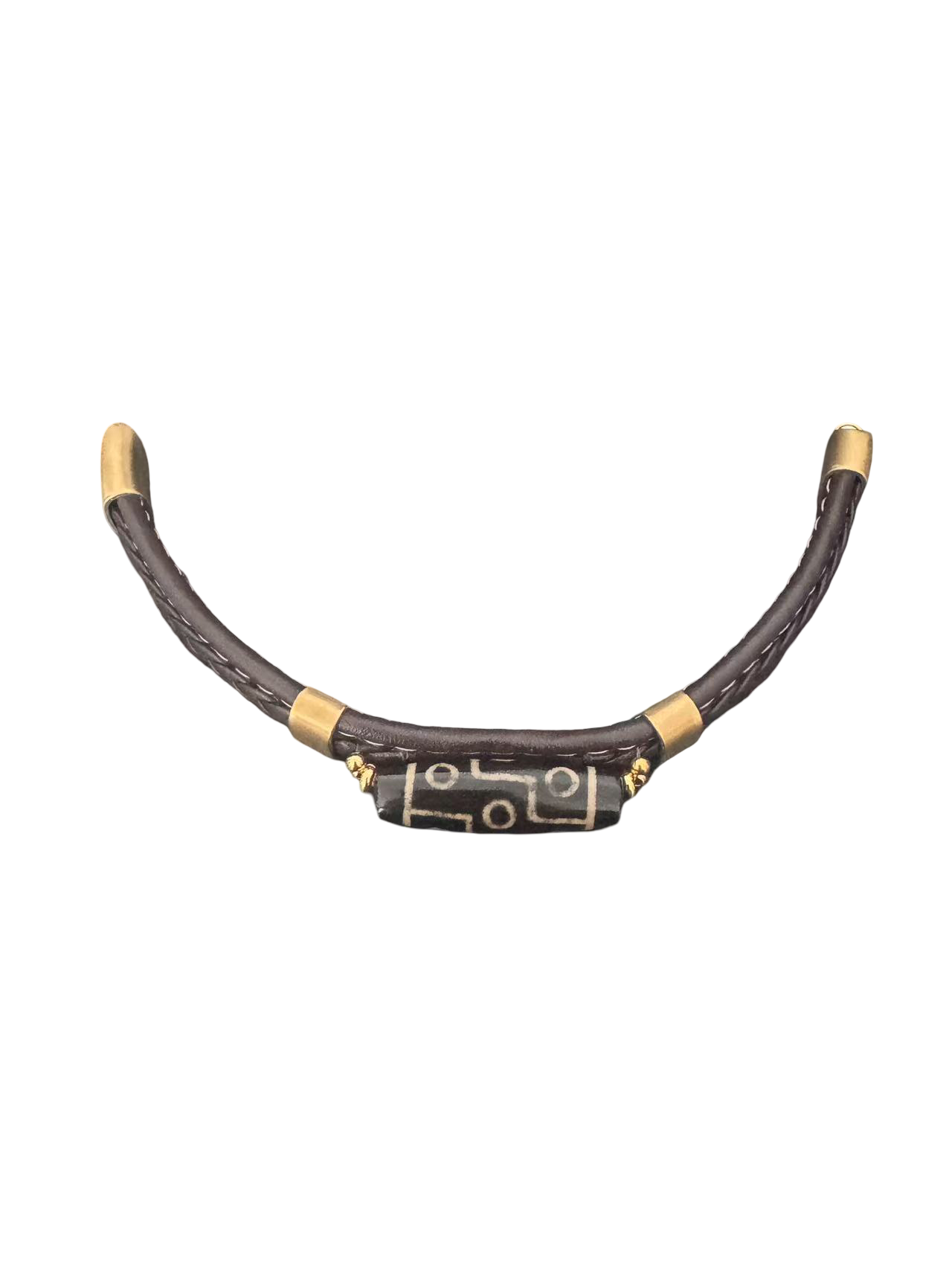 Tibetisches Armband mit Dzi-Stein